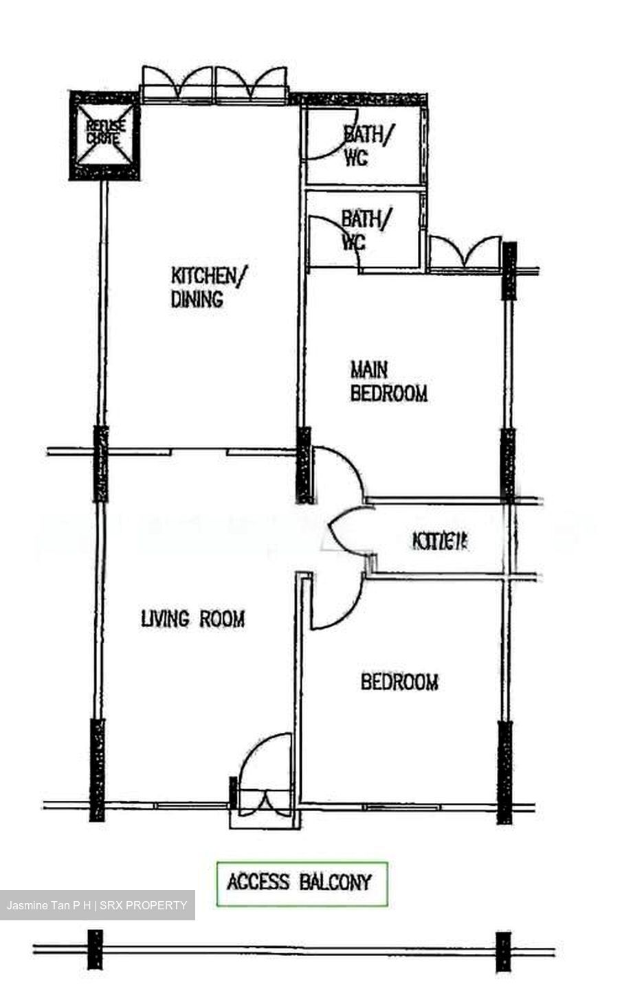 Blk 375 Clementi Avenue 4 (Clementi), HDB 3 Rooms #585552781